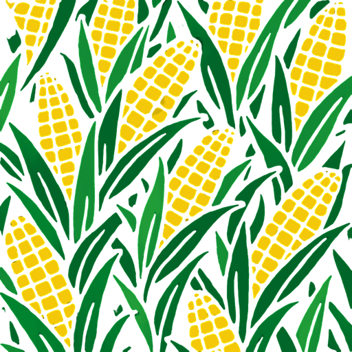 Fond d'écran maïs.
In-Game asset.  2d.  High contrast.  No shadows