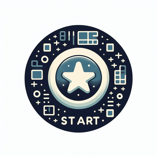 make a start button logo.
Single Game Texture. In-Game asset. 2d. Blank background. High contrast. No shadows.