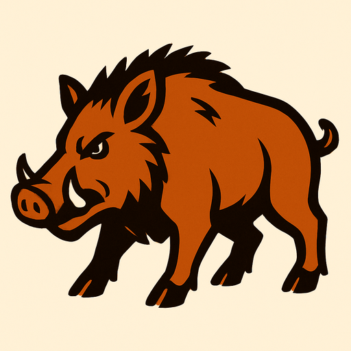 Domuz.
In-Game asset.  2d.  High contrast.  No shadows