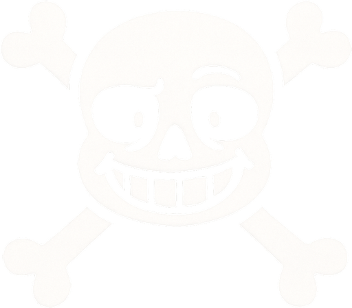 make sans bones.
In-Game asset.  2d.  High contrast.  No shadows
