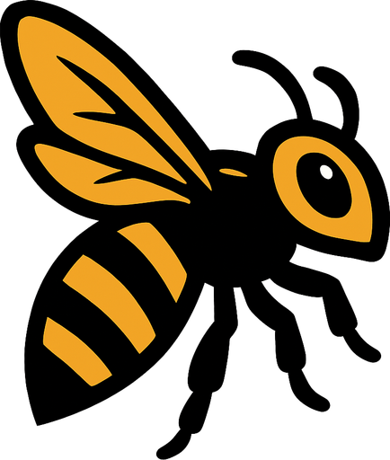 Abeille.
In-Game asset.  2d.  High contrast.  No shadows