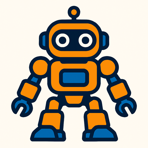 player robot.
In-Game asset.  2d.  High contrast.  No shadows