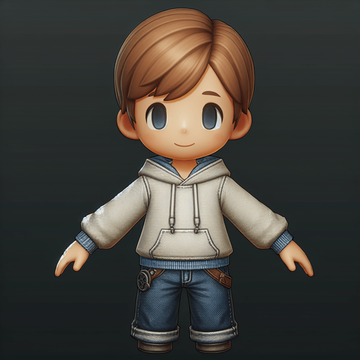 МАЛЬЧИК ОДНА ШТУКА.
Single Game Texture. In-Game asset. Мальчик