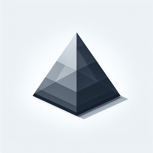 A simple Triangle, flat shaded, bevelled edges.
Single Game Texture. In-Game asset. 2d. Blank background. High contrast. No shadows.