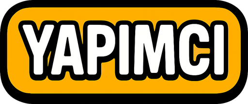 YAPIMCI BUTTON.
In-Game asset.  2d.  High contrast.  No shadows