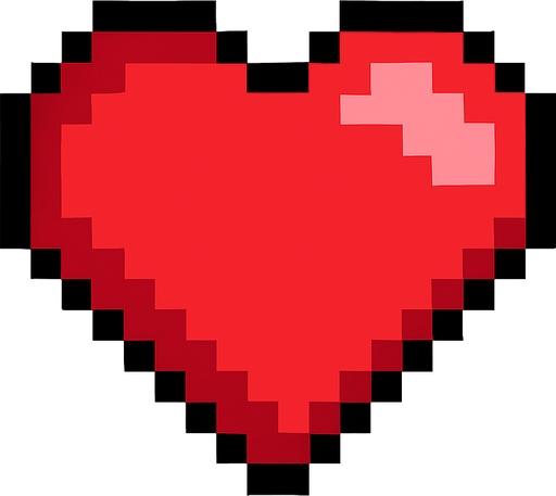 pixel hearth.
In-Game asset.  2d.  High contrast.  No shadows