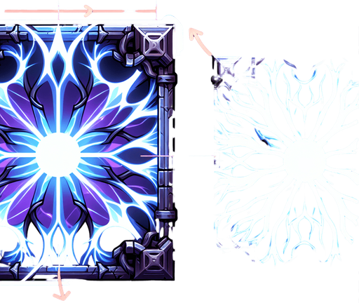 plasma barrier.
Single Game Texture. In-Game asset. 2d. Blank background. High contrast. No shadows.