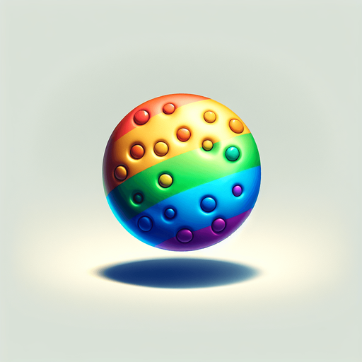 Rainbow cookie.
Single Game Texture.  In-Game asset.  2d.  Blank background.  High contrast.  No shadows