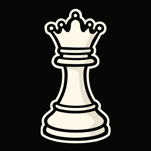 beyaz vezir.
In-Game asset.  2d.  High contrast.  No shadows