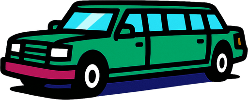 limuzin.
In-Game asset.  2d.  High contrast.  No shadows