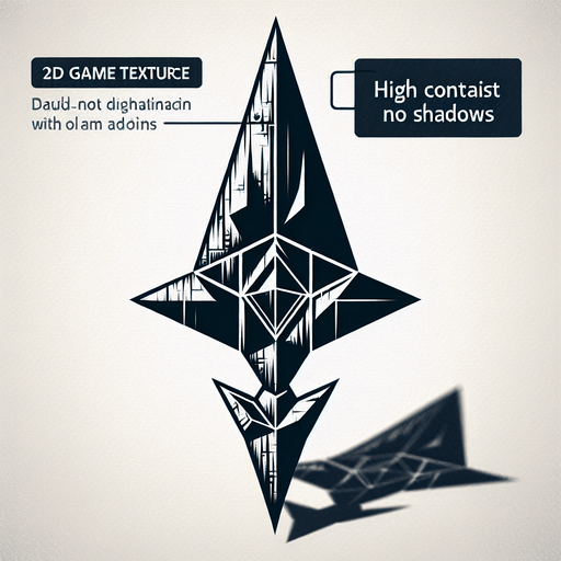 Tringular Spike.
Single Game Texture. In-Game asset. 2d. Blank background. High contrast. No shadows.