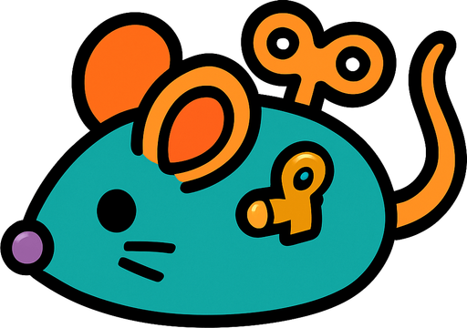 mouseToy.
In-Game asset.  2d.  High contrast.  No shadows