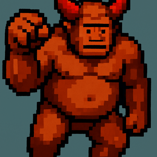 Right hand raised in a fist to attack.