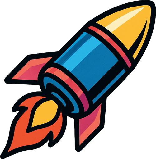 space bullet.
In-Game asset.  2d.  High contrast.  No shadows