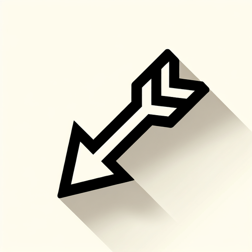 Warcraft 3 image of an arrow..
Single Game Texture. In-Game asset. 2d. Blank background. High contrast. No shadows.