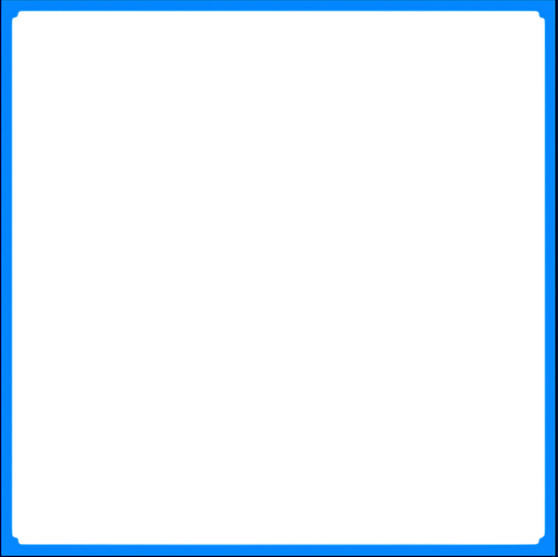 Just the color blue filling the entire space.
In-Game asset.  2d.  High contrast.  No shadows