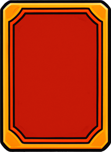 empty card.
In-Game asset.  2d.  High contrast.  No shadows