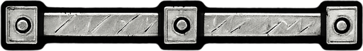 metal line.
In-Game asset.  2d.  High contrast.  No shadows