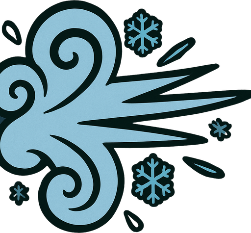 A cold gale