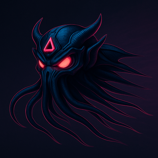 Suspended midair, flying fast, tentacles behind, fully in frame no edges cut off