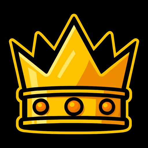 Crown.
In-Game asset.  2d.  High contrast.  No shadows