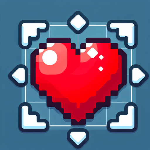 düz kırmızı kalp.
Single Game Texture.  In-Game asset.  2d.  Blank background.  High contrast.  No shadows