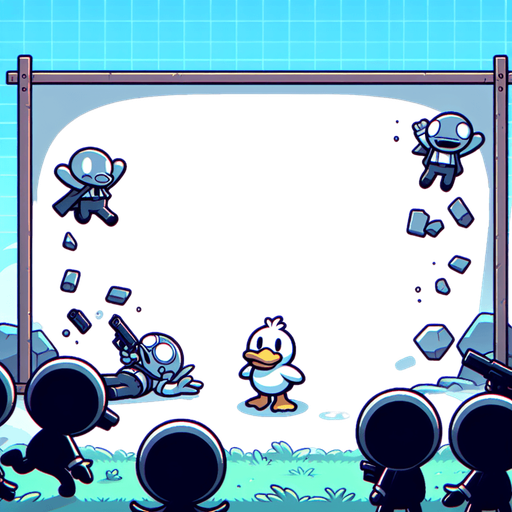 duck_revive_in_game_over.
Single Game Texture. In-Game asset. 2d. Blank background. High contrast. No shadows.