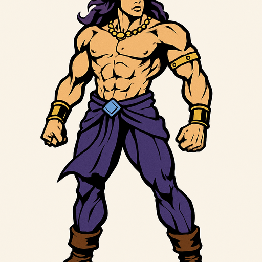 Kars cuerpo completo jojo's.
In-Game asset.  2d.  High contrast.  No shadows