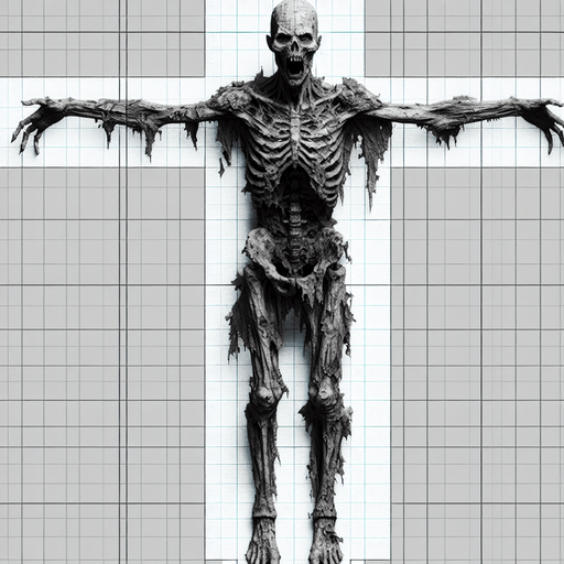 Zombie seen from above. Arms in front of it
Single Game Texture. In-Game asset. 2d. Blank background. High contrast. No shadows.