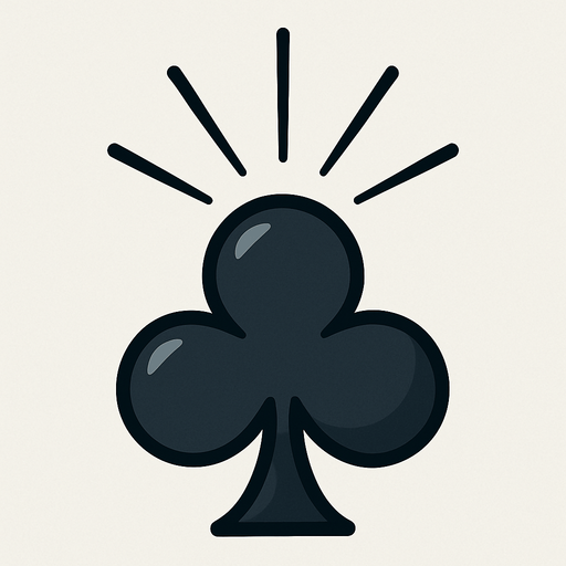 Just the club from this picture with a **Fan/Spray Symbol** - Three or more lines radiating outward from a central point