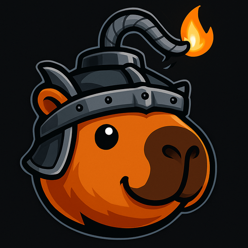 Quitale la espada. Ahora has una bomba con la forma del capibara y su cabeza.