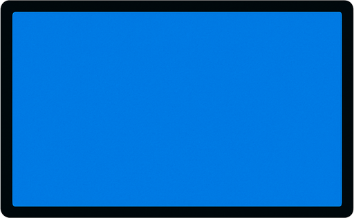 crea la imagen de un rectangulo azul simple.
In-Game asset.  2d.  High contrast.  No shadows