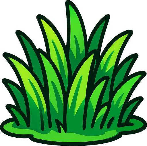 Pasto animado.
In-Game asset.  2d.  High contrast.  No shadows