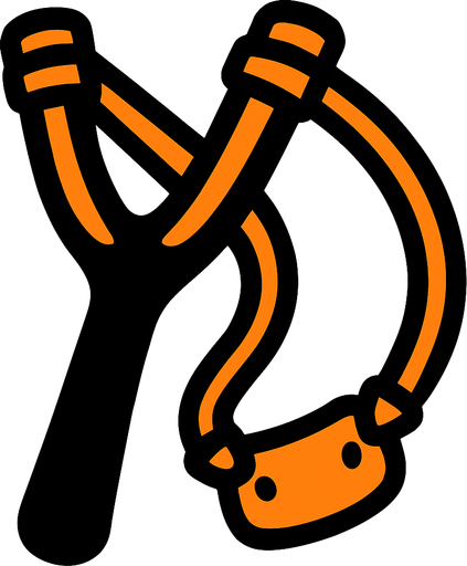 Sling.
In-Game asset.  2d.  High contrast.  No shadows