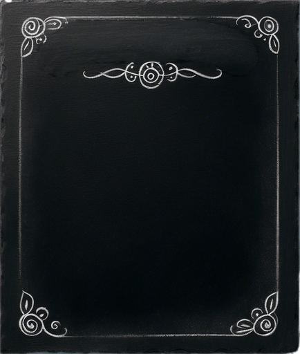 "NOVICE BLEND" in chalk