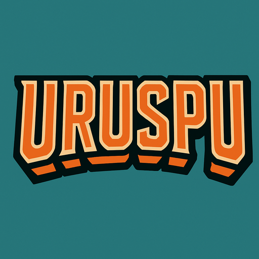 URUSPU.
In-Game asset.  2d.  High contrast.  No shadows