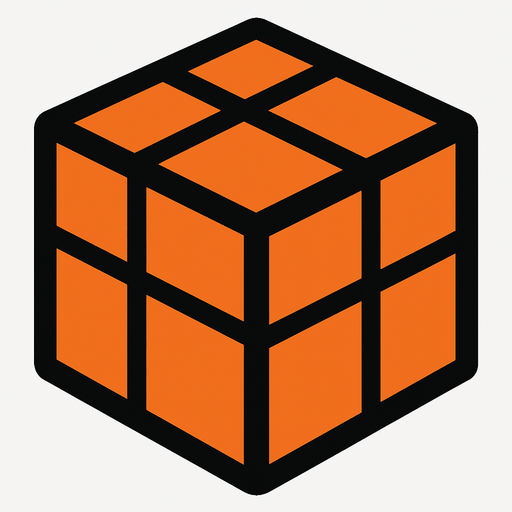 block.
In-Game asset.  2d.  High contrast.  No shadows