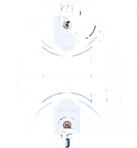 basketball tube tube. view from the top. seen from above.
Single Game Texture. In-Game asset. 2d. Blank background. High contrast. No shadows.