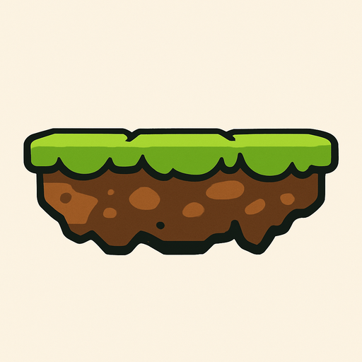 Platform.
In-Game asset.  2d.  High contrast.  No shadows