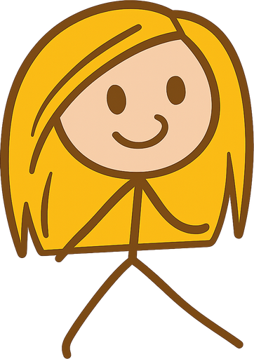 Beatuful yellow Hair woman. No background. Transparent background. Blank background. No shadows. 2d. In-Game asset. flat