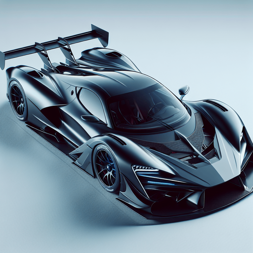 A super racing car like Porsche.
Single Game Texture. In-Game asset. 2d. Blank background. High contrast. No shadows.