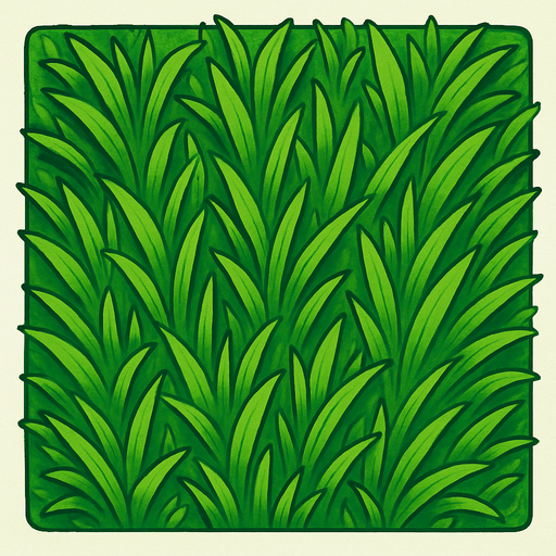 grass top view.
In-Game asset.  2d.  High contrast.  No shadows
