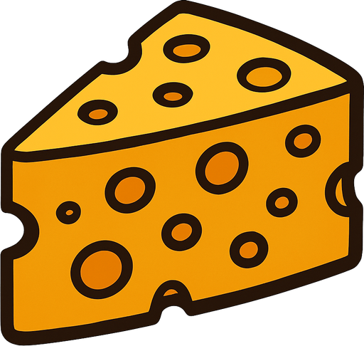 Peynir.
In-Game asset.  2d.  High contrast.  No shadows