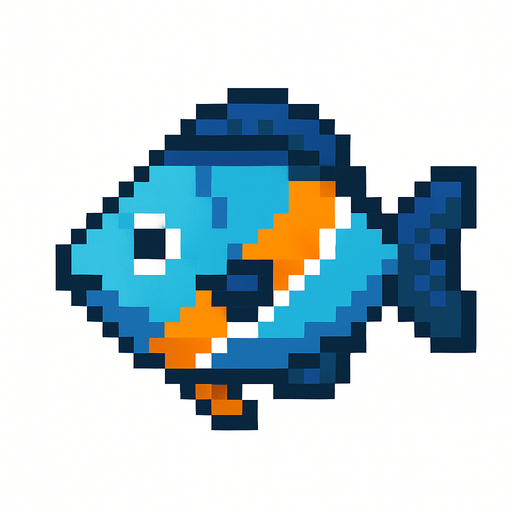 pes de pixeles.
In-Game asset.  2d.  High contrast.  No shadows