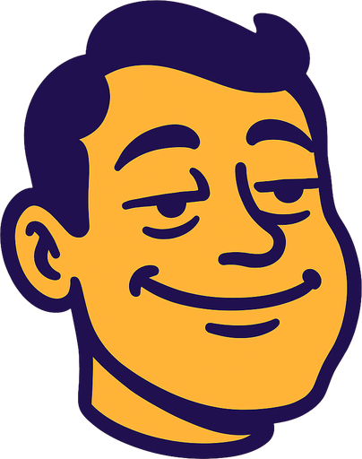 meme chill guy face.
In-Game asset.  2d.  High contrast.  No shadows