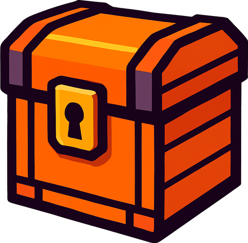 Kutu.
In-Game asset.  2d.  High contrast.  No shadows