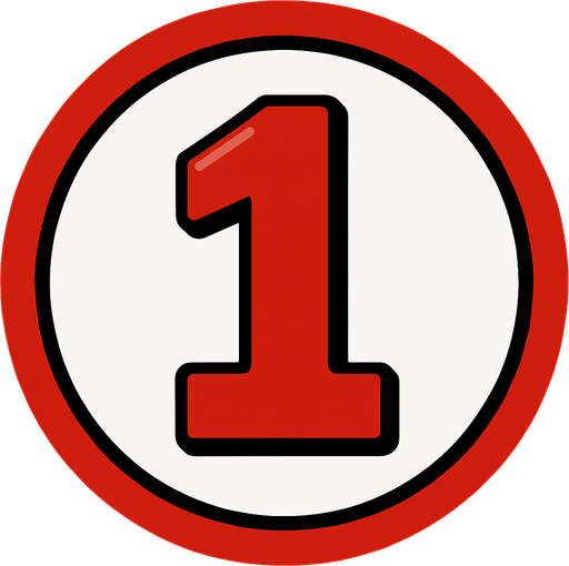 En lugar del numero 2 un numero 1