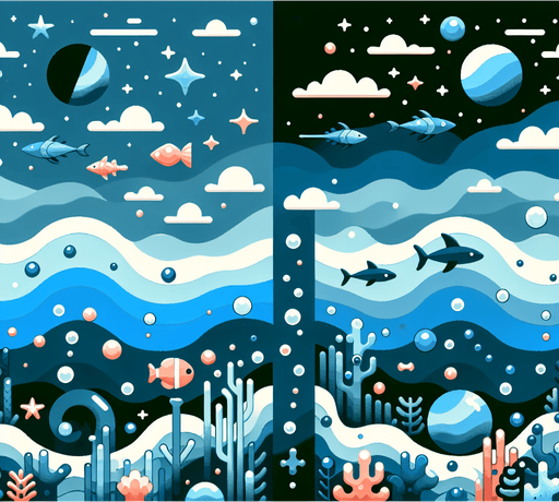 okyanus içi.
Single Game Texture.  In-Game asset.  2d.  Blank background.  High contrast.  No shadows
