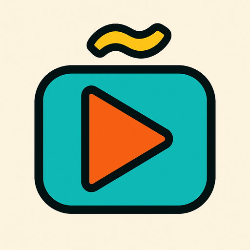 Diseño simple de una figura de reproducir ñ
In-Game asset.  2d.  High contrast.  No shadows