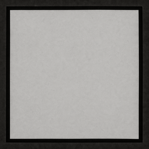 A light gray square with black borders. Realistic appearance and brightness
In-Game asset.  2d.  High contrast.  No shadows